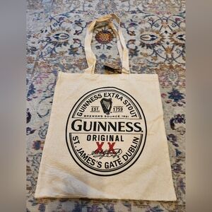 Guinness Original NWT Cream Tote Bag
